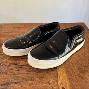 CELINE Patent Slip-On Sneakers - Size 36.5